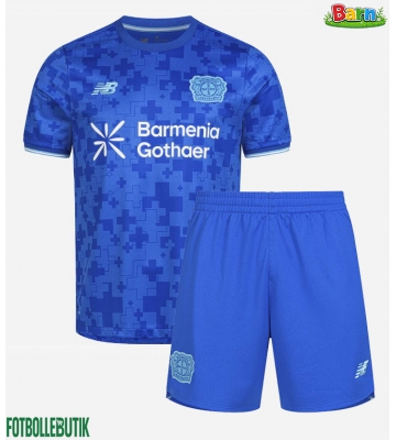 Bayer Leverkusen Tredjeställ Barn 2025-26 Kortärmad (+ Korta byxor)